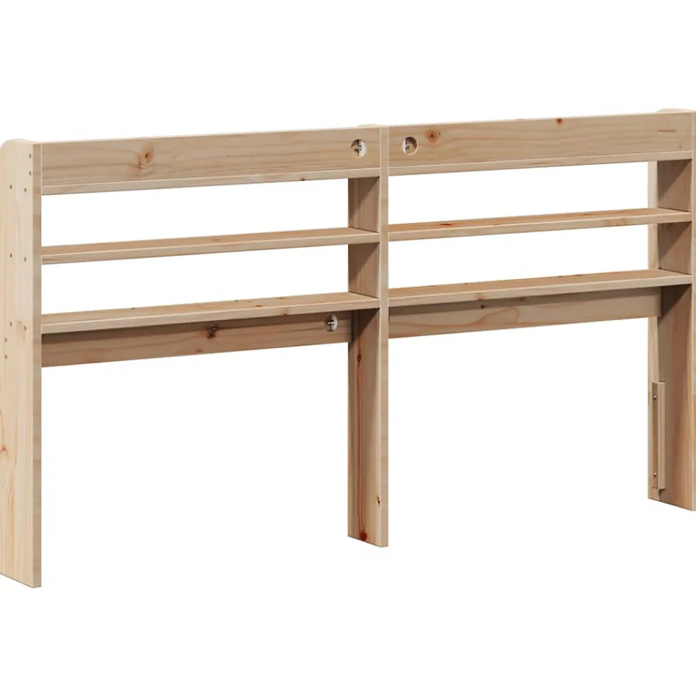 Tête de lit avec étagères 160 cm bois massif de pin>Vidaxl Outlet