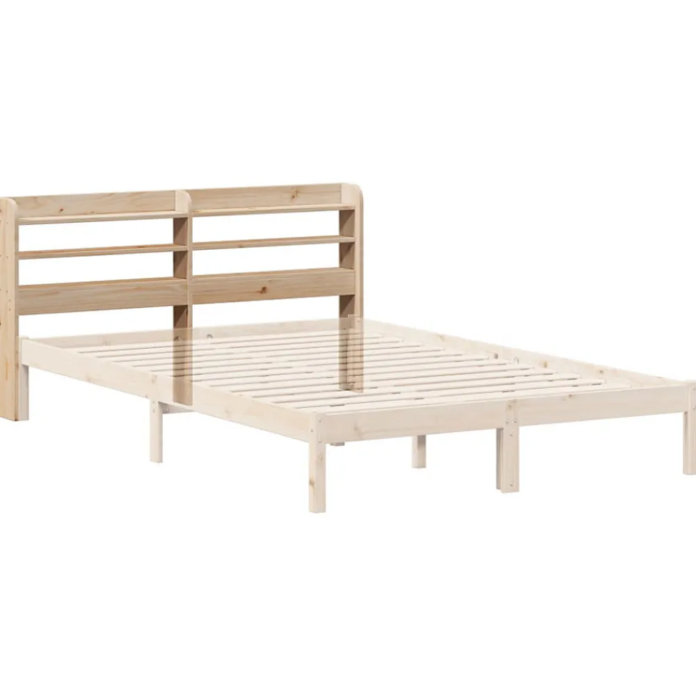 Tête de lit avec étagères 160 cm bois massif de pin>Vidaxl Outlet