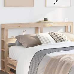 Tête de lit avec étagères 150 cm bois massif de pin>Vidaxl New