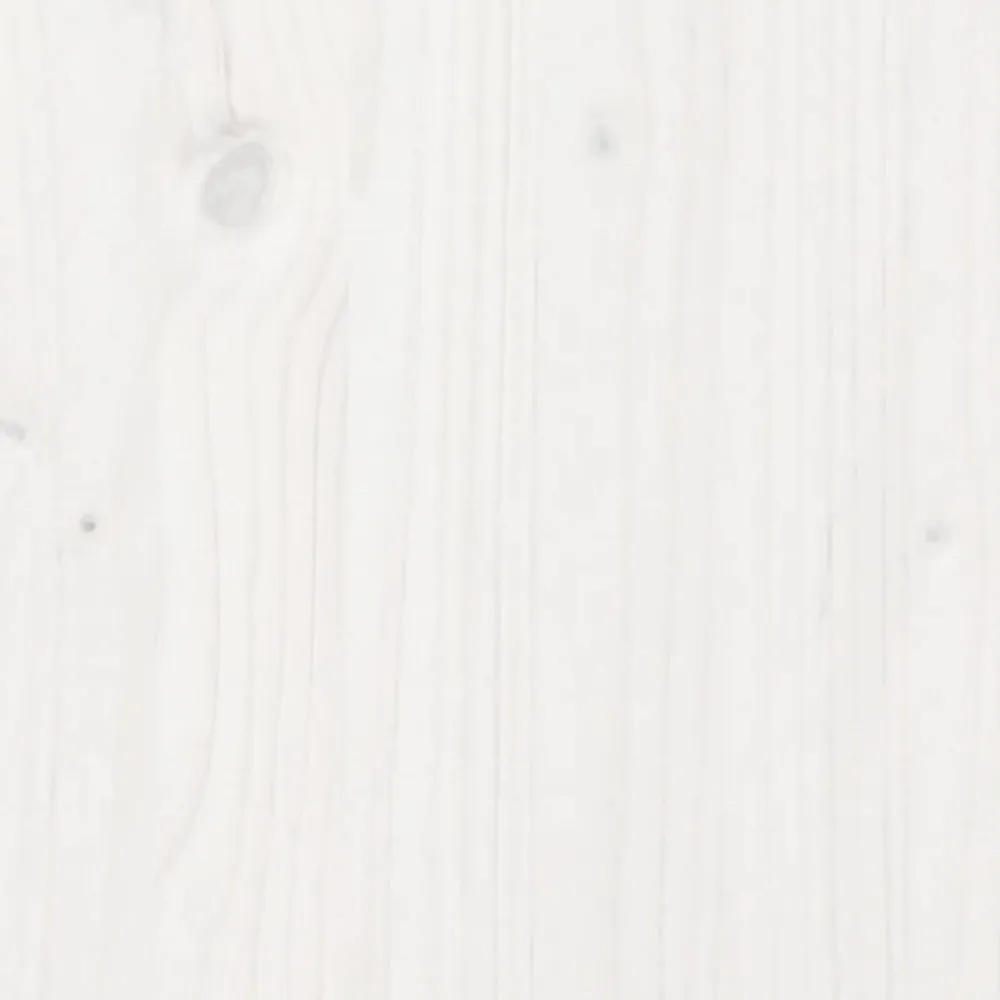 Vidaxl Tête de lit avec étagères blanc 100 cm bois massif de pin* Tête De Lit
