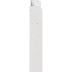 Vidaxl Tête de lit avec étagères blanc 100 cm bois massif de pin* Tête De Lit