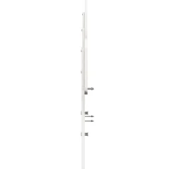 Tête de lit blanc 200 cm bois massif de pin><noscript><img width=