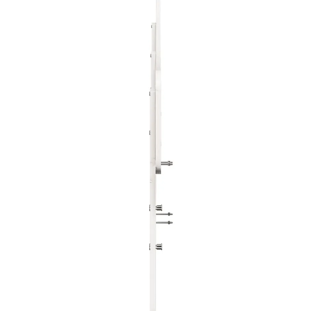 Tête de lit blanc 200 cm bois massif de pin>Vidaxl Clearance