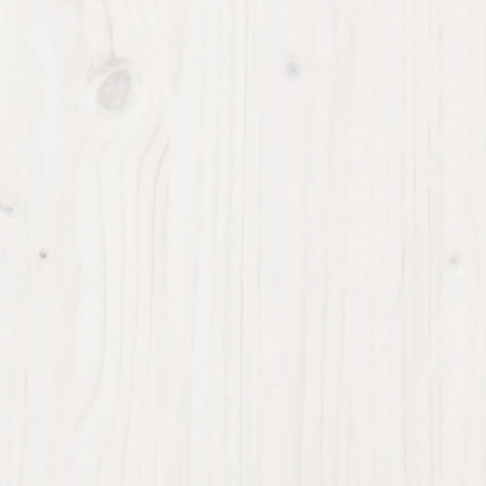 Tête de lit blanc 200 cm bois massif de pin>Vidaxl Clearance