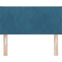 Vidaxl Tête de lit Bleu foncé 90 cm Velours* Tête De Lit