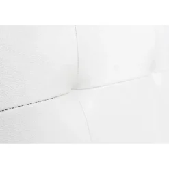 Eccox Tête de lit Cala en similicuir blanc 90* Tête De Lit