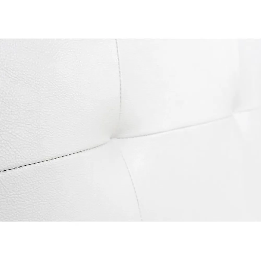 Eccox Tête de lit Cala en similicuir blanc 90* Tête De Lit