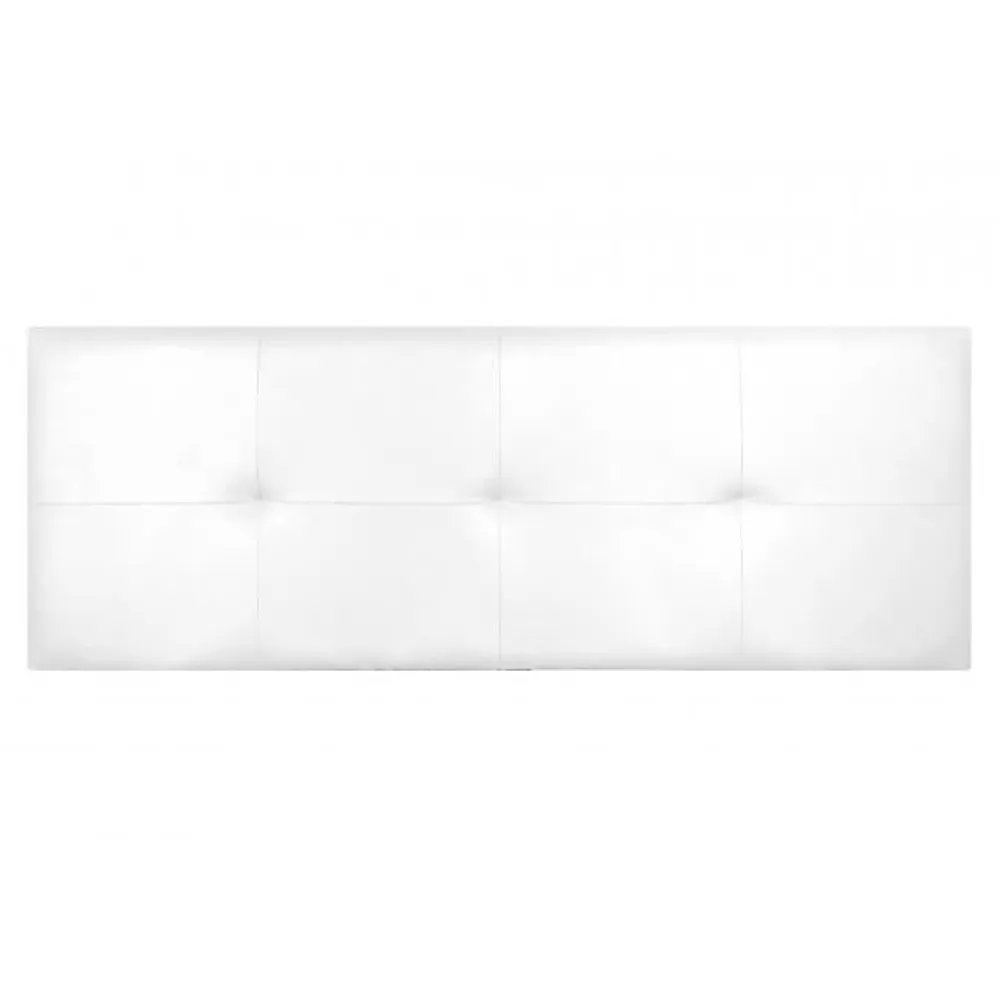 Eccox Tête de lit Cala en similicuir blanc 90* Tête De Lit