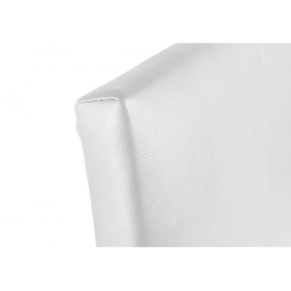 Eccox Tête de lit Cala en similicuir blanc 90* Tête De Lit