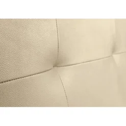 Tête de lit Cala en similicuir beige 90>Eccox New