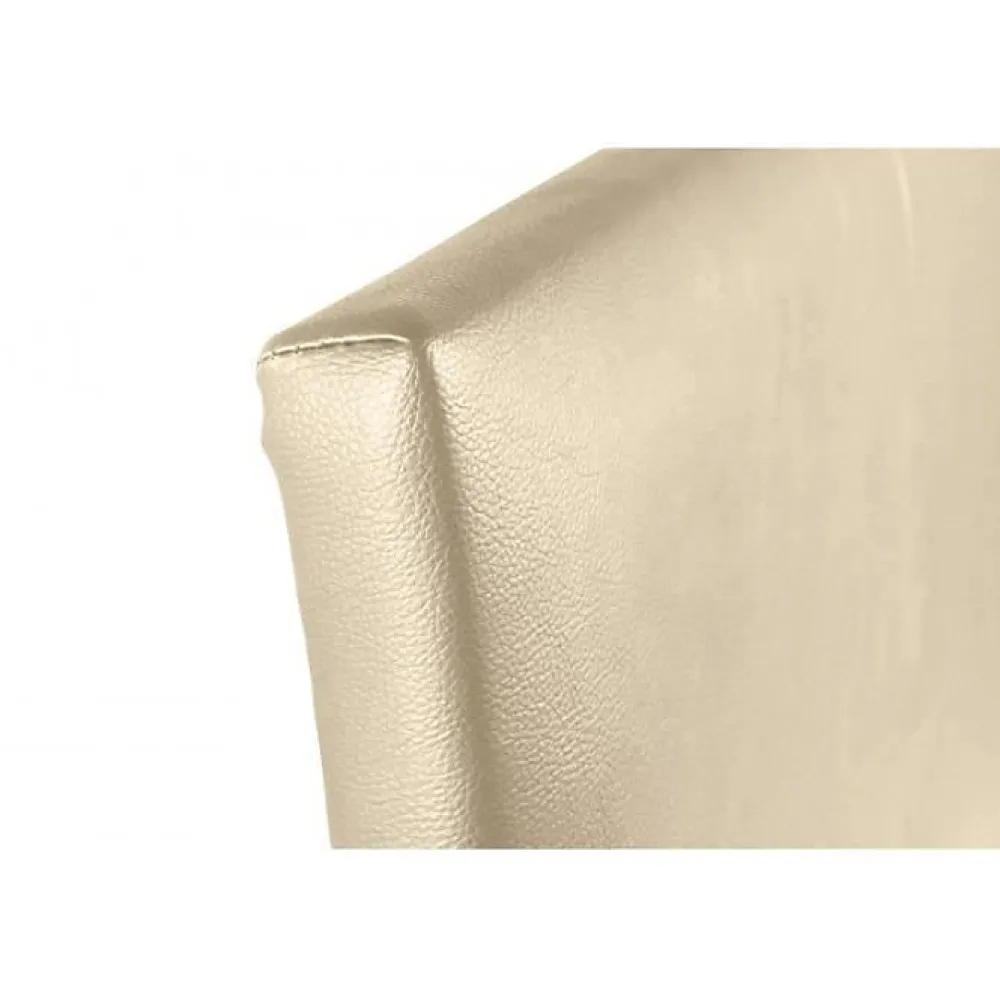 Tête de lit Cala en similicuir beige 90>Eccox New