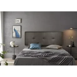Eccox Tête de lit Cala Similicuir Marron 100* Tête De Lit