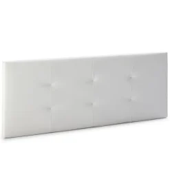 Tête de lit Carla 160x60 cm Blanc, rembourrée de Mousse>Vs Venta-Stock New