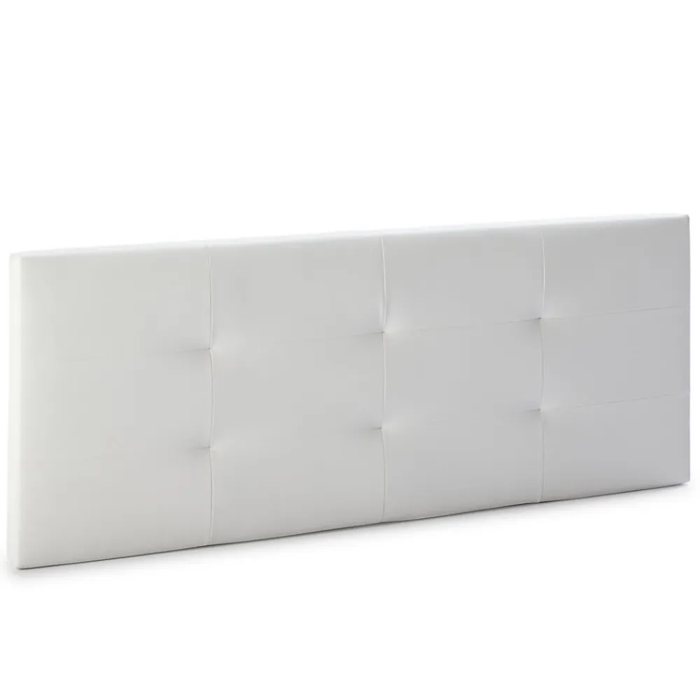 Tête de lit Carla 160x60 cm Blanc, rembourrée de Mousse>Vs Venta-Stock New