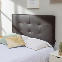 Vs Venta-Stock Tête de lit Carla 160x60 cm Chocolat, rembourrée de Mousse* Tête De Lit