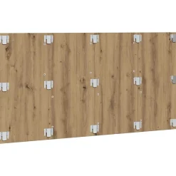 Vidaxl Tête de lit chêne artisanal 160x1,5x80 cm bois d'ingénierie* Tête De Lit