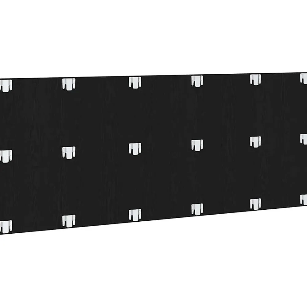 Vidaxl Tête de lit Chêne noir 160 x 1,5 x 80,5 cm Bois d'ingénierie* Tête De Lit