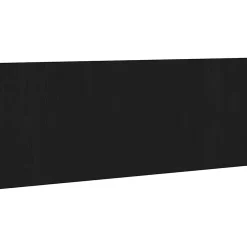 Vidaxl Tête de lit Chêne noir 160 x 1,5 x 80,5 cm Bois d'ingénierie* Tête De Lit