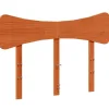 Vidaxl Tête de lit cire marron 120 cm bois massif de pin* Tête De Lit