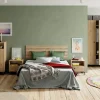 Pegane Tête de lit coloris chêne doré - Longueur 160 x Profondeur 1,60 x hauteur 50 cm* Tête De Lit