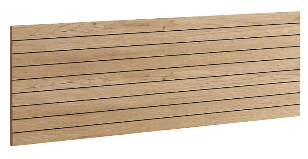 Pegane Tête de lit coloris chêne doré - Longueur 160 x Profondeur 1,60 x hauteur 50 cm* Tête De Lit
