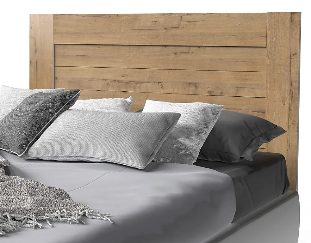 Tête de lit coloris chêne doré - Longueur 164 x Profondeur 2,2 x hauteur 106 cm>Pegane Hot