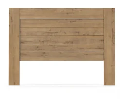 Tête de lit coloris chêne doré - Longueur 164 x Profondeur 2,2 x hauteur 106 cm><noscript><img width=