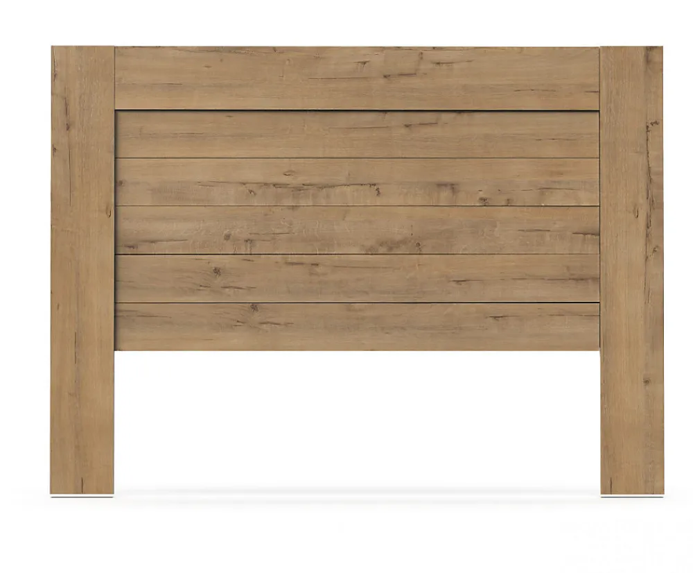 Tête de lit coloris chêne doré - Longueur 164 x Profondeur 2,2 x hauteur 106 cm>Pegane Hot
