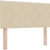 Tête de lit Crème 90 cm tissu>Vidaxl Clearance