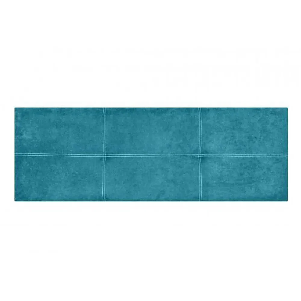 Eccox Tête de lit Dalia en tissu Nid Turquoise 160* Tête De Lit