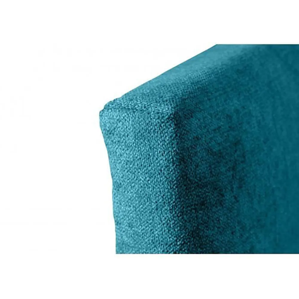 Eccox Tête de lit Dalia en tissu Nid Turquoise 160* Tête De Lit