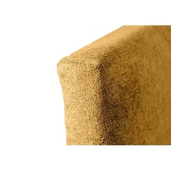 Eccox Tête de lit Dalia en tissu Nid Jaune 190* Tête De Lit