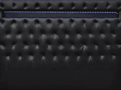 Tête de lit "Déco" LED - 149 cm - Noir>Habitat Et Jardin Online