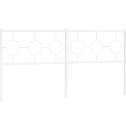 Tête de lit de remplacement métal blanc 180 cm>Vidaxl Online