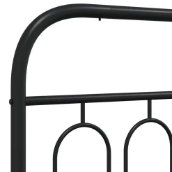 Vidaxl Tête de lit de remplacement métal noir 183 cm* Tête De Lit