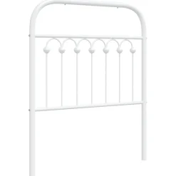 Tête de lit de remplacement métal blanc 75 cm>Vidaxl Discount