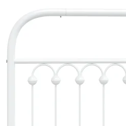 Tête de lit de remplacement métal blanc 75 cm><noscript><img width=