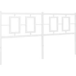 Tête de lit de remplacement métal blanc 150 cm>Vidaxl Outlet