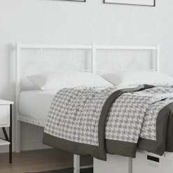 Tête de lit de remplacement métal blanc 135 cm>Vidaxl Discount
