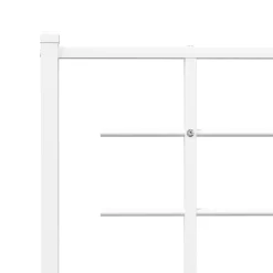 Vidaxl Tête de lit de remplacement métal blanc 193 cm* Tête De Lit