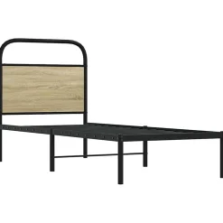 Tête de lit de remplacement chêne sonoma 75 cm acier et bois d'ingénierie>Vidaxl Outlet