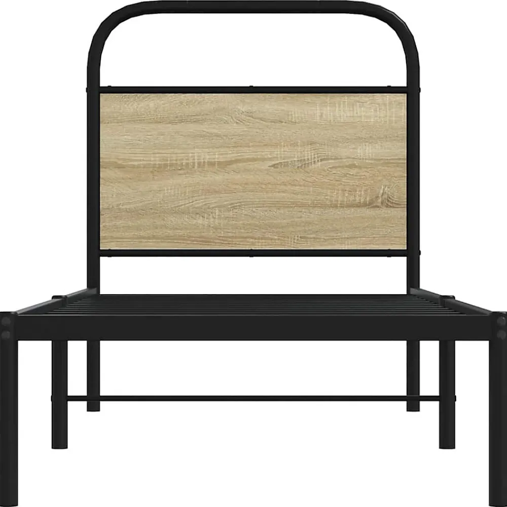 Tête de lit de remplacement chêne sonoma 75 cm acier et bois d'ingénierie>Vidaxl Outlet