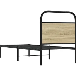 Tête de lit de remplacement chêne sonoma 75 cm acier et bois d'ingénierie><noscript><img width=