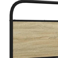 Tête de lit de remplacement chêne sonoma 75 cm acier et bois d'ingénierie><noscript><img width=