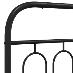 Tête de lit de remplacement métal noir 193 cm><noscript><img width=