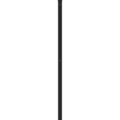 Vidaxl Tête de lit de remplacement métal noir 200 cm* Tête De Lit