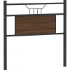 Tête de lit de remplacement chêne marron 80 cm bois d'ingénierie et acier>Vidaxl Best