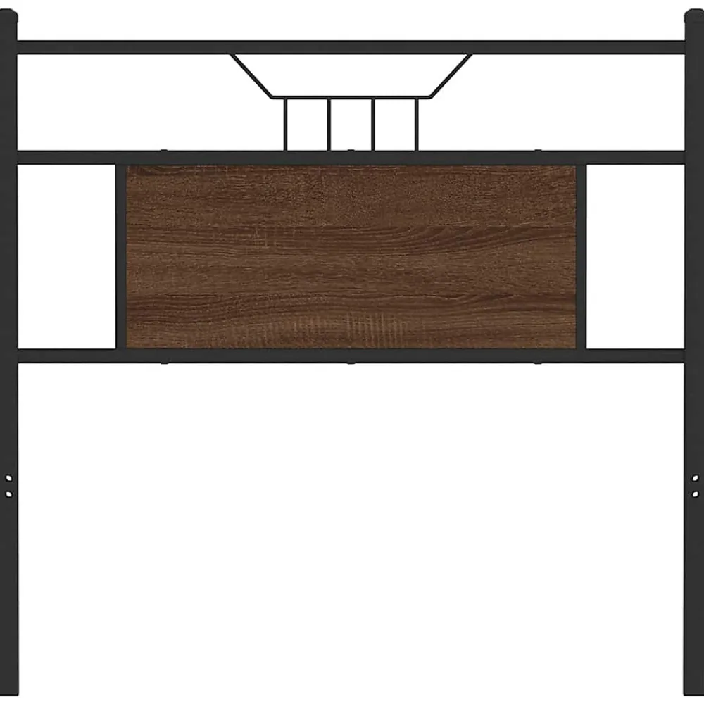 Tête de lit de remplacement chêne marron 80 cm bois d'ingénierie et acier>Vidaxl Best