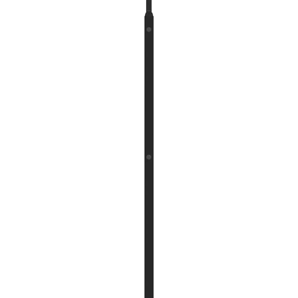 Vidaxl Tête de lit de remplacement métal noir 140 cm* Tête De Lit