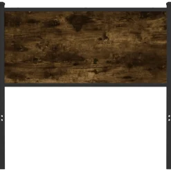 Tête de lit de remplacement chêne fumé 75 cm bois d'ingénierie et acier>Vidaxl Clearance